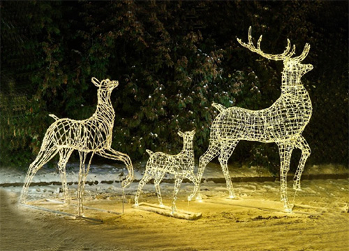 Светодиодные фигуры животных в Мурманске
